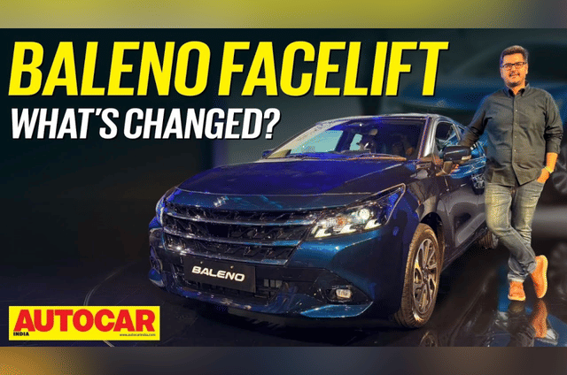 2026 Maruti Baleno facelift walkaround video