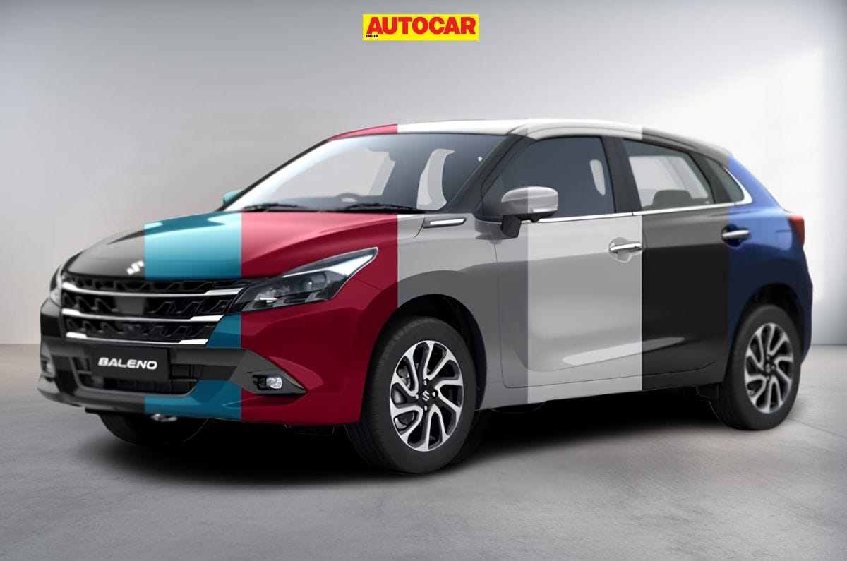 2026 Maruti Baleno facelift all colours