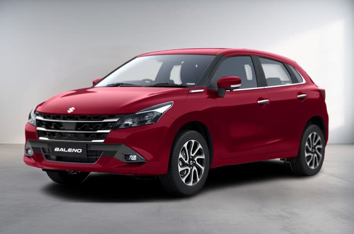 2026 Maruti Baleno Opulent Red