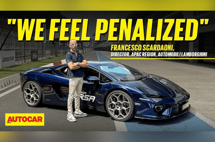 Lamborghini's Francesco Scardaoni on India-EU FTA and more Lamborghini's Francesco Scardaoni on India-EU FTA and more