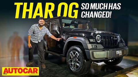 New Mahindra Thar OG walkaround video