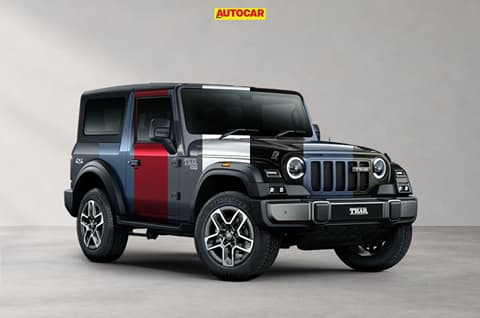 Mahindra Thar OG colours gallery