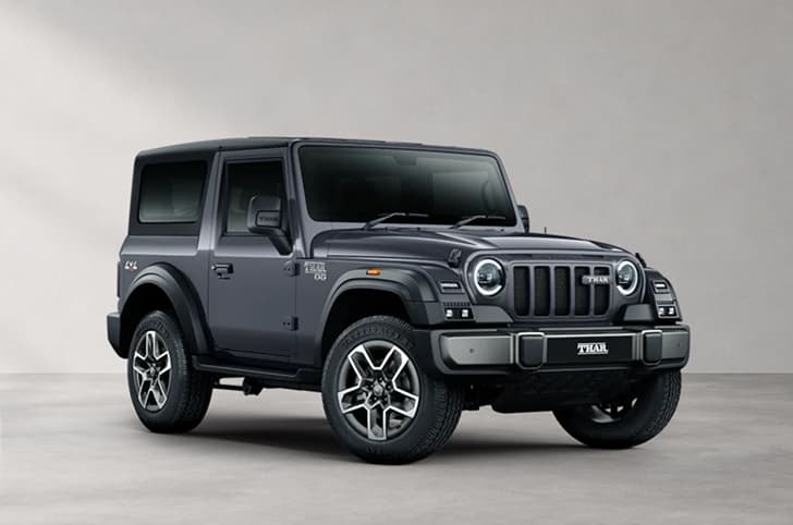Mahindra Thar OG in Galaxy Grey