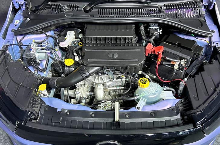 Tata Aeris engine bay