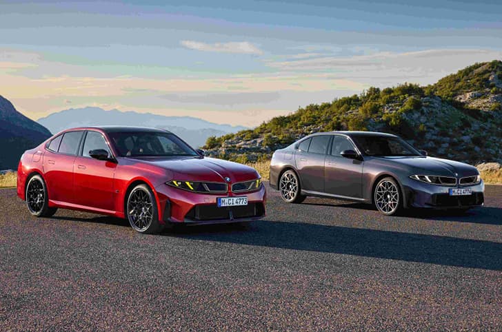 bmw 3 series g50 on road