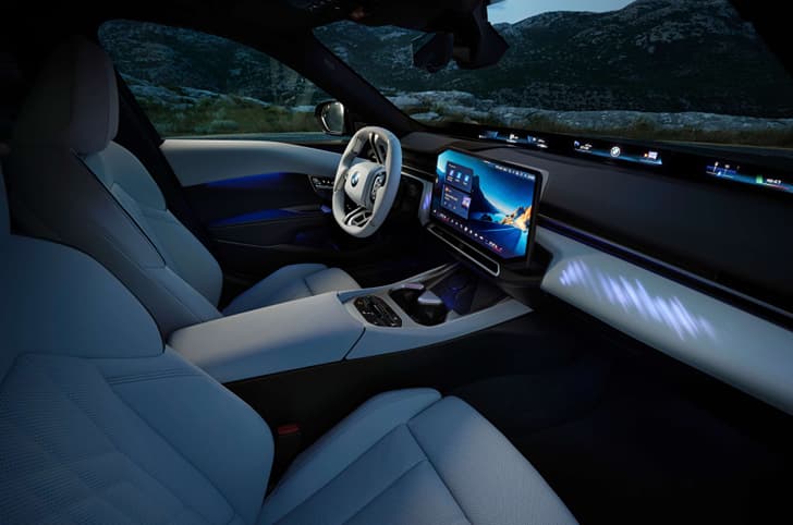 bmw 3 series g50 on road