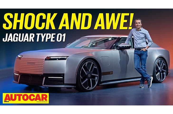 Jaguar Type 01 walkaround video