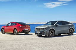 bmw iX4 in studio