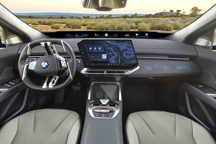 bmw iX4 in studio