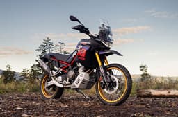 An outdoor shot of the Tuareg Rally