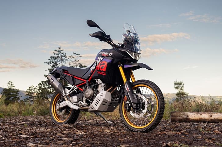 An outdoor shot of the Tuareg Rally