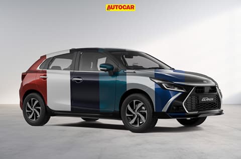 2026 Toyota Glanza facelift colours gallery