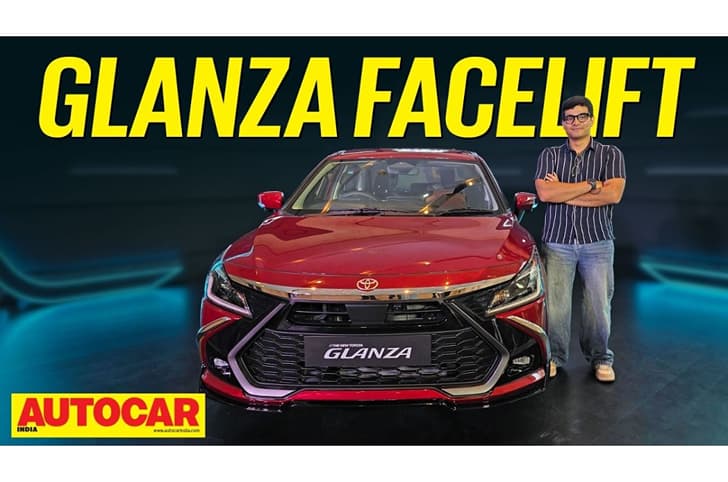 2026 Toyota Glanza facelift walkaround video