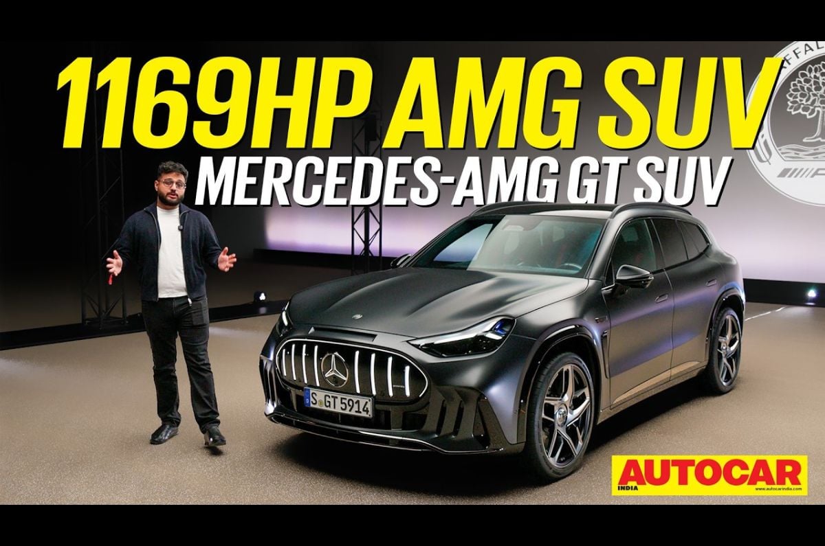 New Mercedes-AMG GT SUV walkaround video
