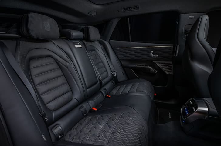 Mercedes-AMG GT SUV rear seats
