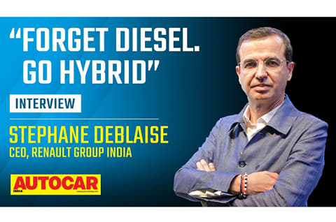 Stephane Deblaise, Renault India CEO on Duster Hybrid's pricing, diesel and more