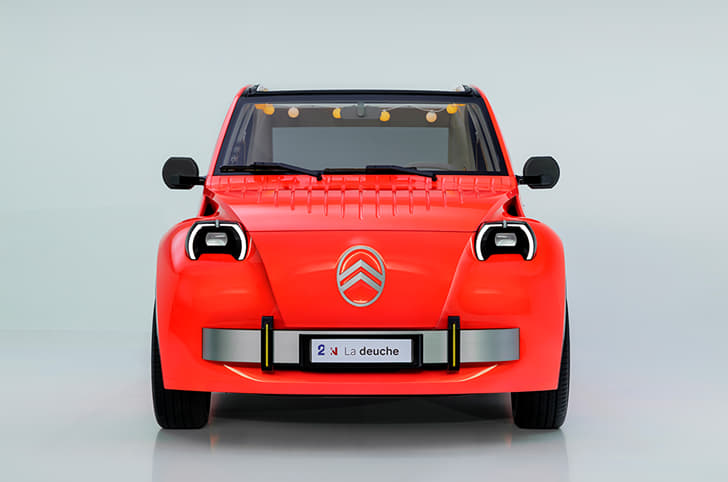 citroen 2cv concept in studio