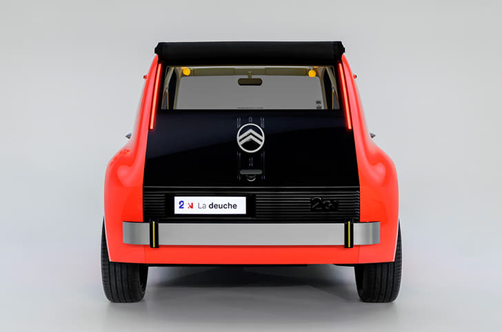 citroen 2cv concept in studio