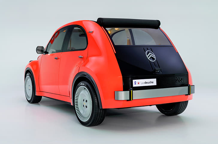 citroen 2cv concept in studio