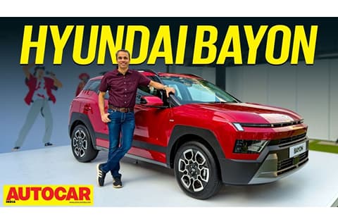 Hyundai Bayon walkaround video