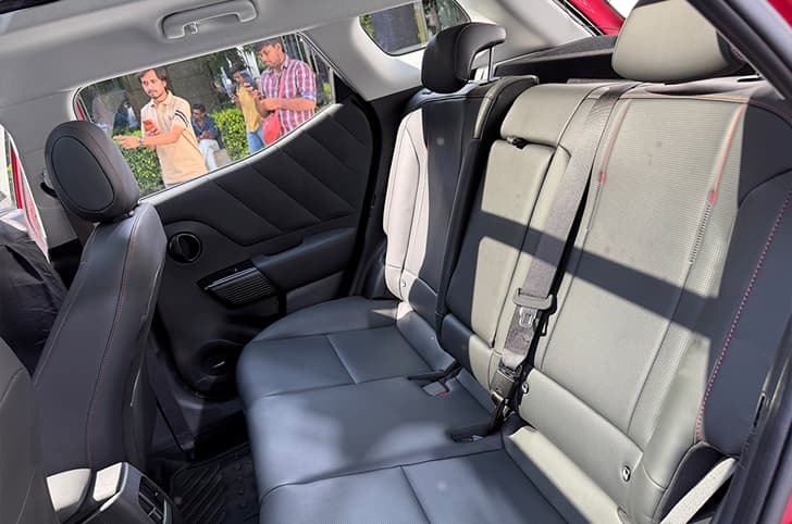 Hyundai Bayon rear seats
