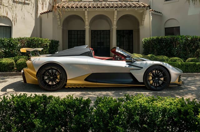 Aston Martin Valhalla Spider side profile