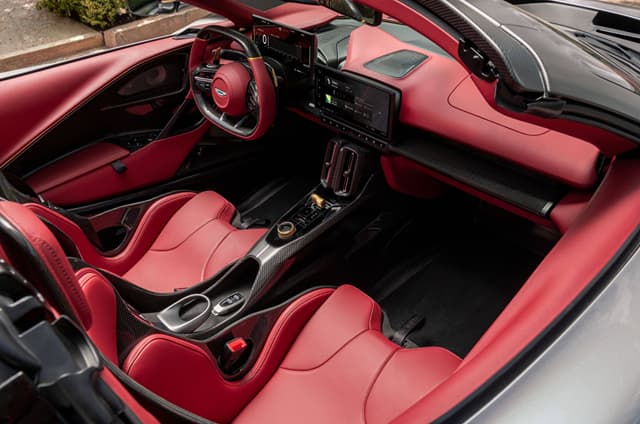Aston Martin Valhalla Spider interior