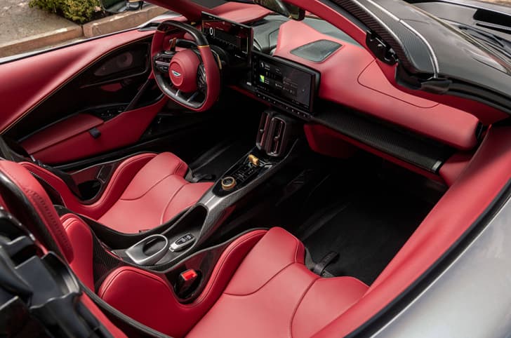 Aston Martin Valhalla Spider interior