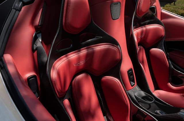 Aston Martin Valhalla Spider seats