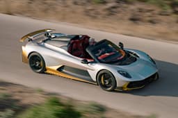 Aston Martin Valhalla Spider top-down tracking