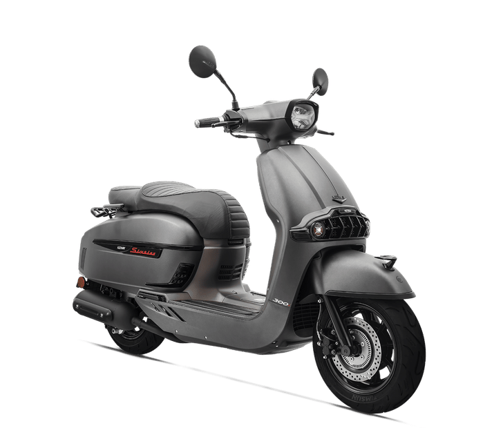 Keeway Sixties 300i Matte Grey color Keeway Sixties 300i Matte Grey color