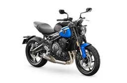 Triumph Trident 660 Cobalt Blue / Sapphire Black color Triumph Trident 660 Cobalt Blue / Sapphire Black color