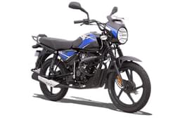 Bajaj Ct 110x Ebony Black - Blue color
