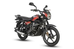 Bajaj Ct 110x Ebony Black Red color