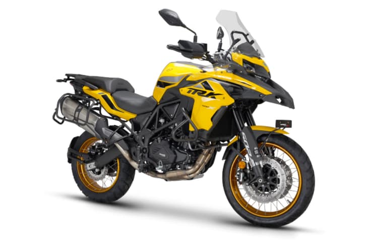 Benelli Trk 502x Yellow color