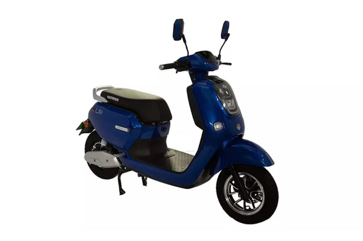 Glossy Metallic Blue color