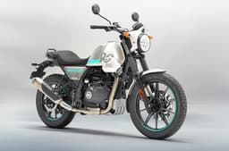 Royal Enfield Scram 440 Force Teal color