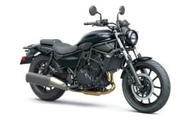 Kawasaki Eliminator 500 Metallic Flat Black color