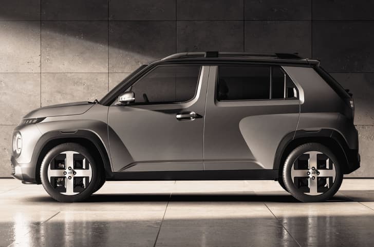 Hyundai Inster EV side profile Hyundai Inster EV side profile