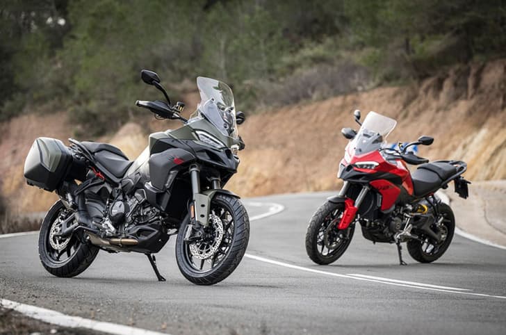 Ducati Multistrada V2 and V2 S static shot