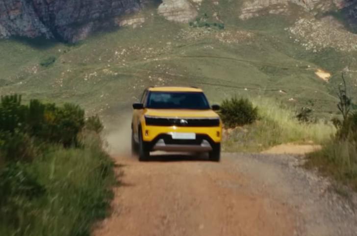 Tata Sierra front fascia