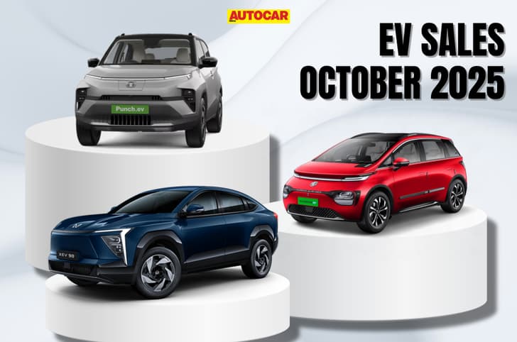 EV sales October 2025 Tata MG Mahindra
