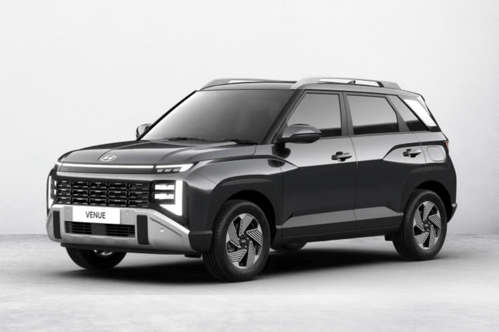Hyundai Venue Titan Grey color Hyundai Venue Titan Grey color