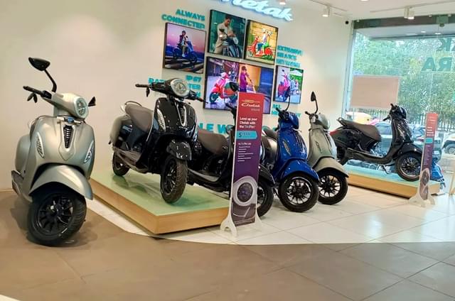 Bajaj Chetak regains top spot in October 2025 electric scooter sales