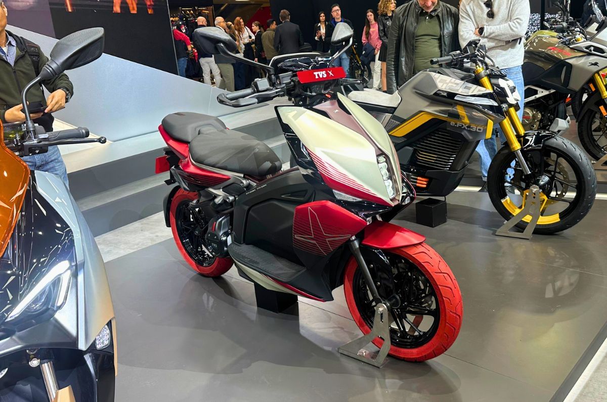 TVS X at EICMA