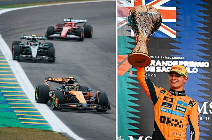 F1 Brazil GP winner Lando Norris