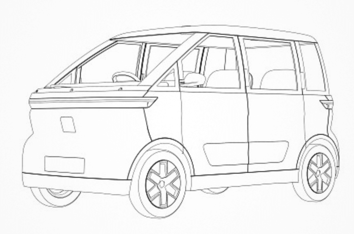 Ola Electric files compact car design patent