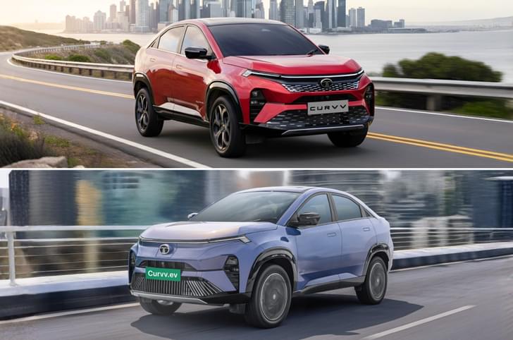 Tata launches updated Curvv and Curvv EV with new features Tata launches updated Curvv and Curvv EV with new features