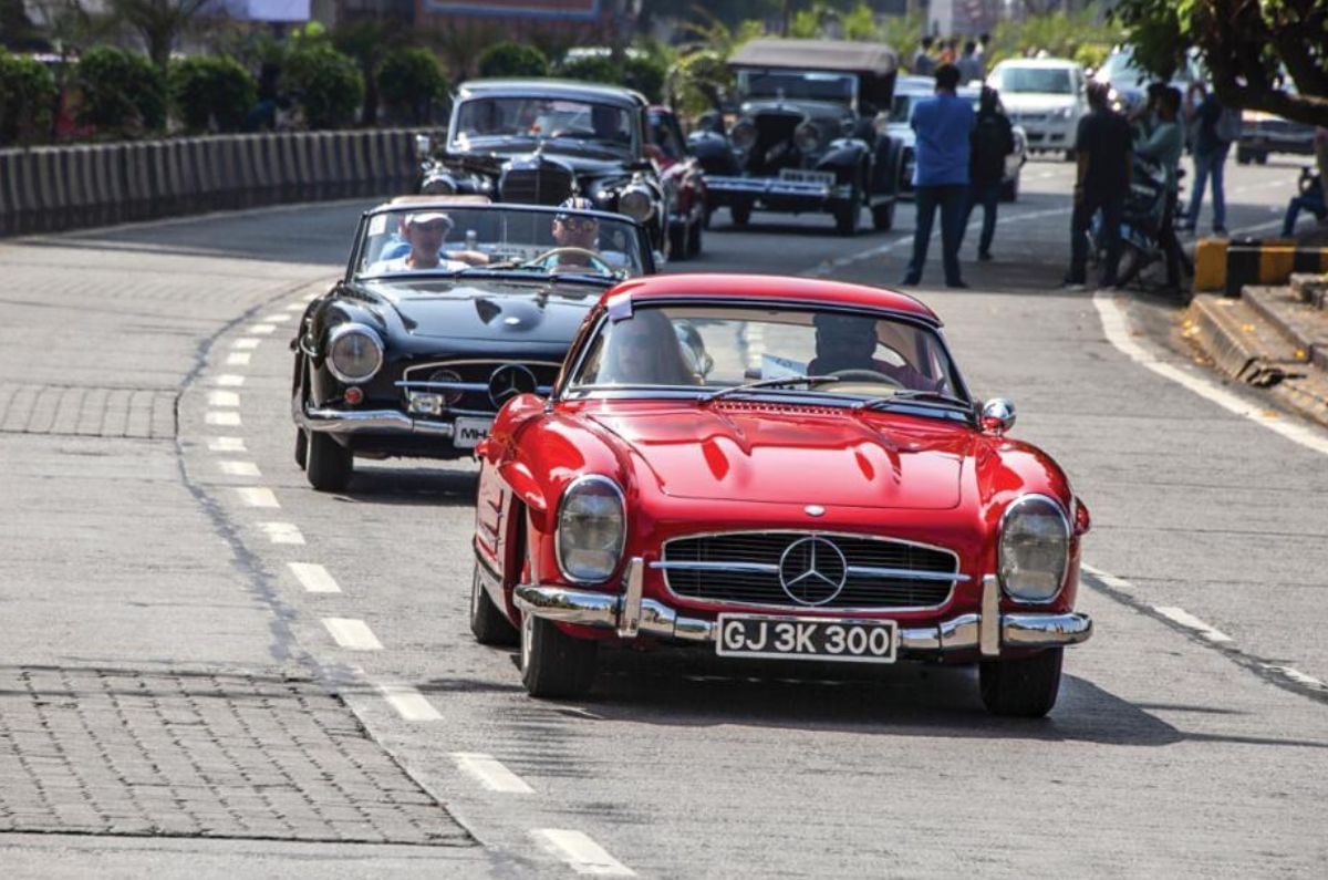 Mercedes-Benz Classic Car Rally 2025 route map and timings 