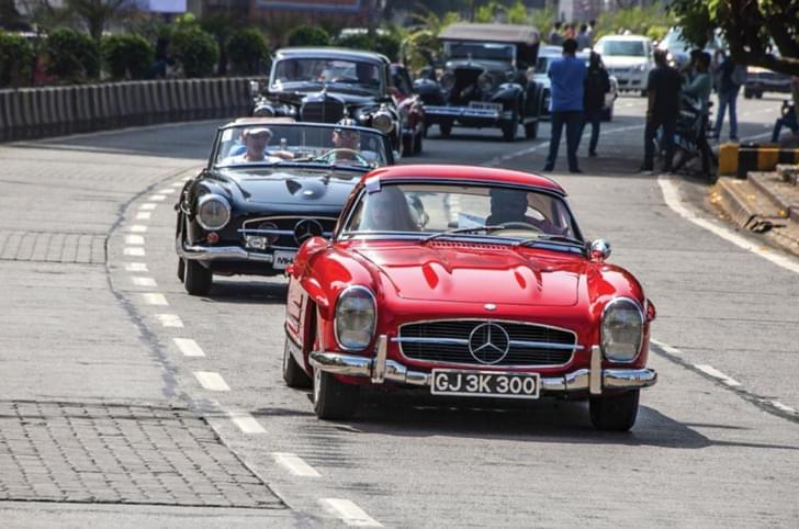 Mercedes-Benz Classic Car Rally 2025 route map and timings 